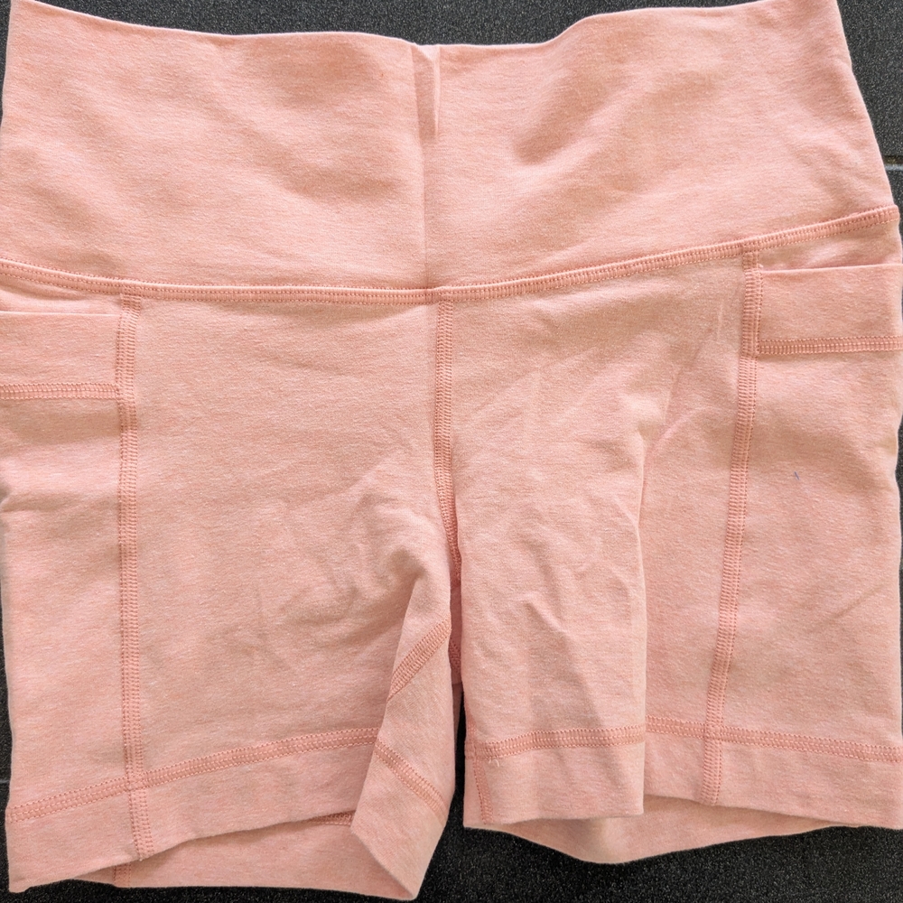 Athleta Women's Light Pink Bike Shorts